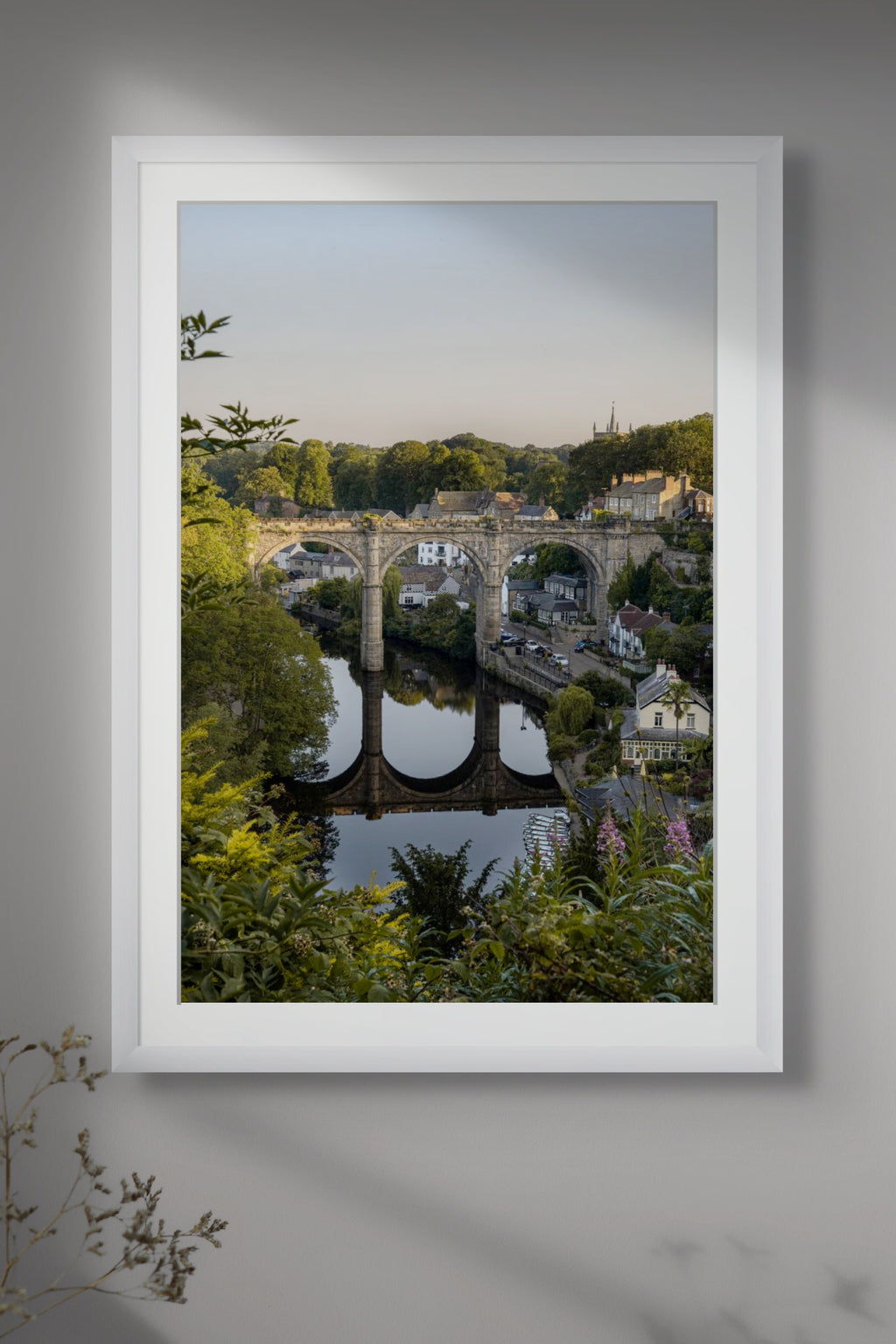 Above The River - Knaresborough Viaduct - Fine art print
