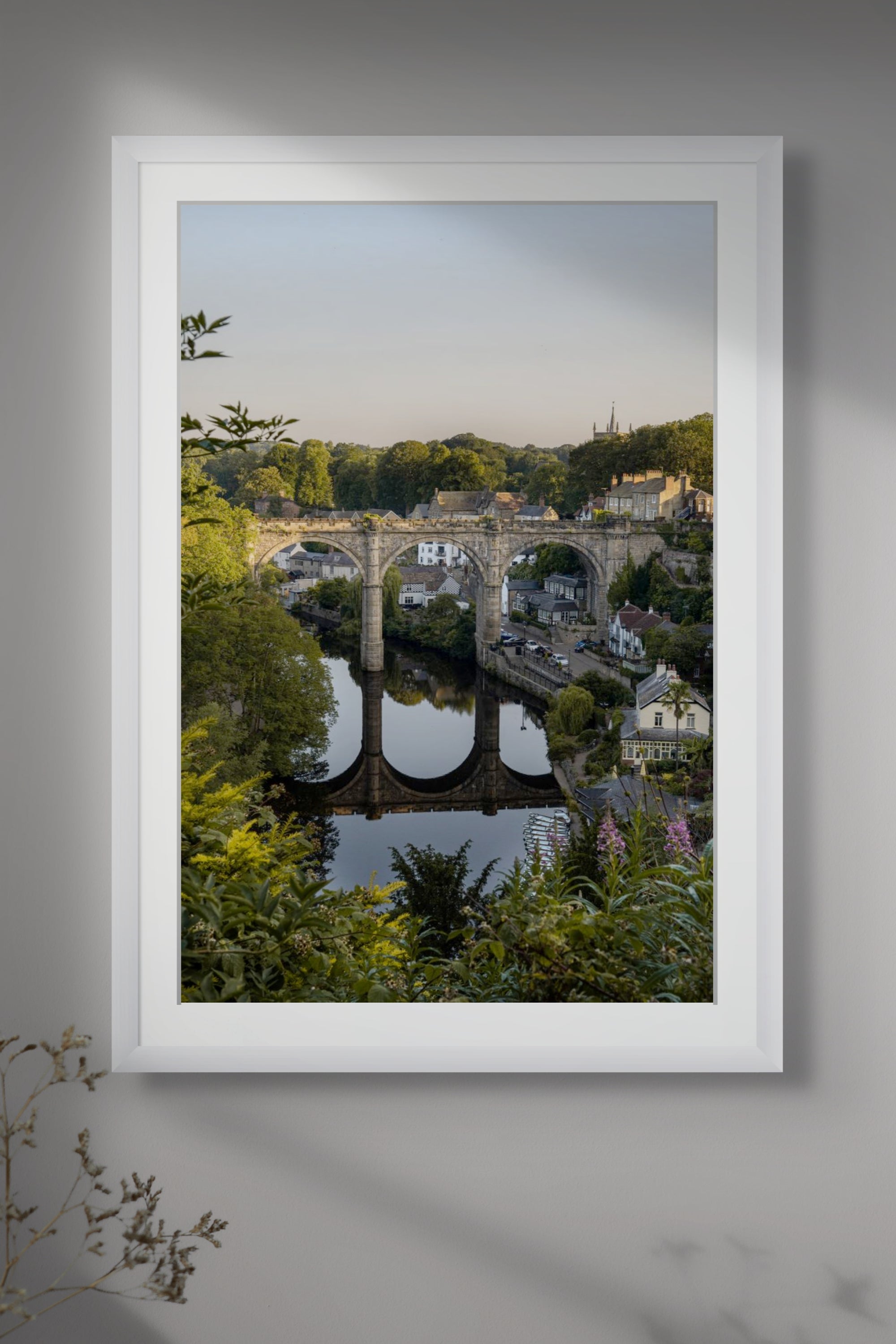 Above The River - Knaresborough Viaduct - Fine art print