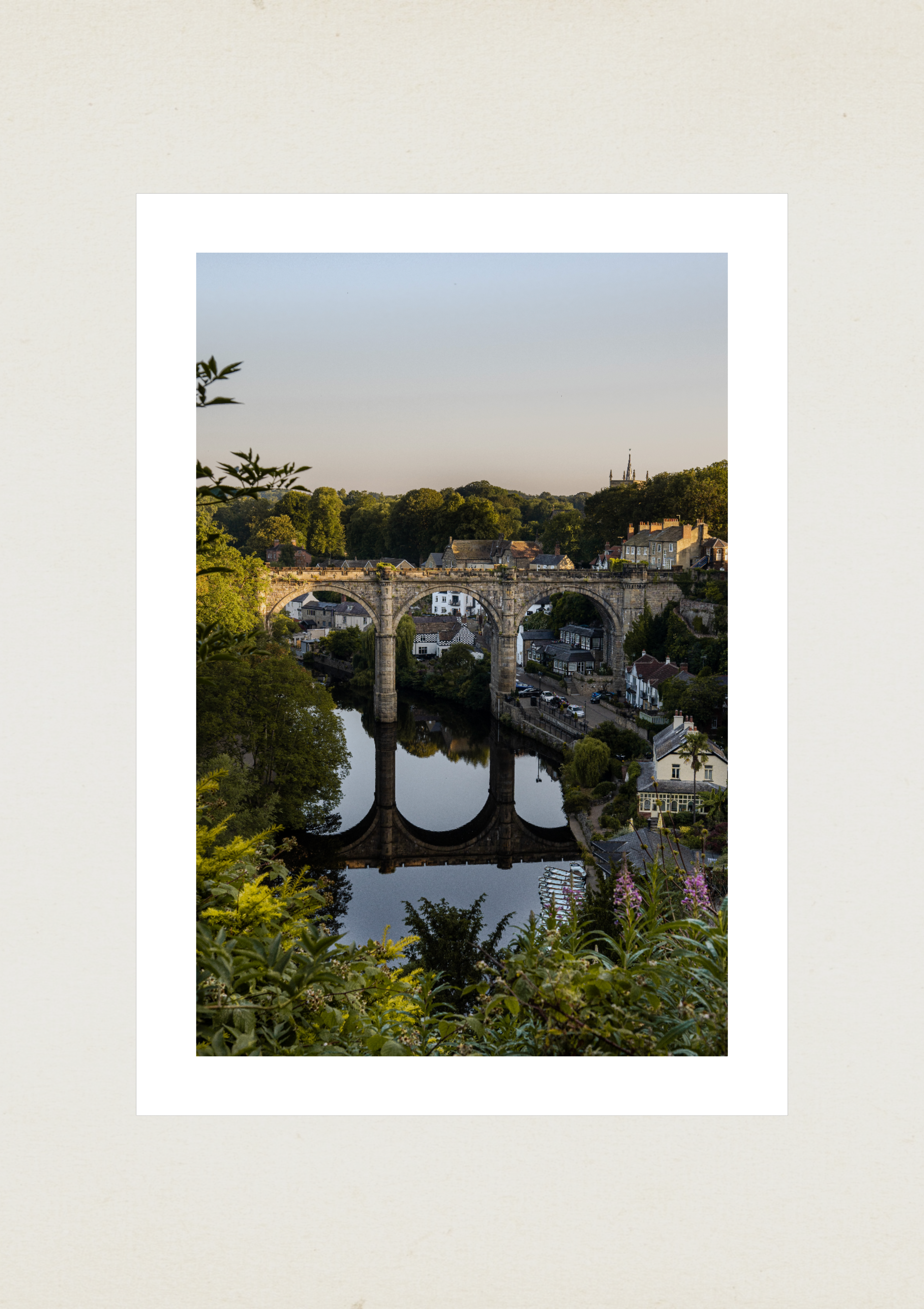 Above The River - Knaresborough Viaduct - Fine art print