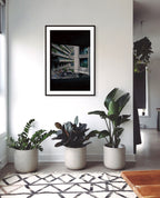 Barbican Estate architectural fine art print, Lauderdale Tower, London modernist architectural photography