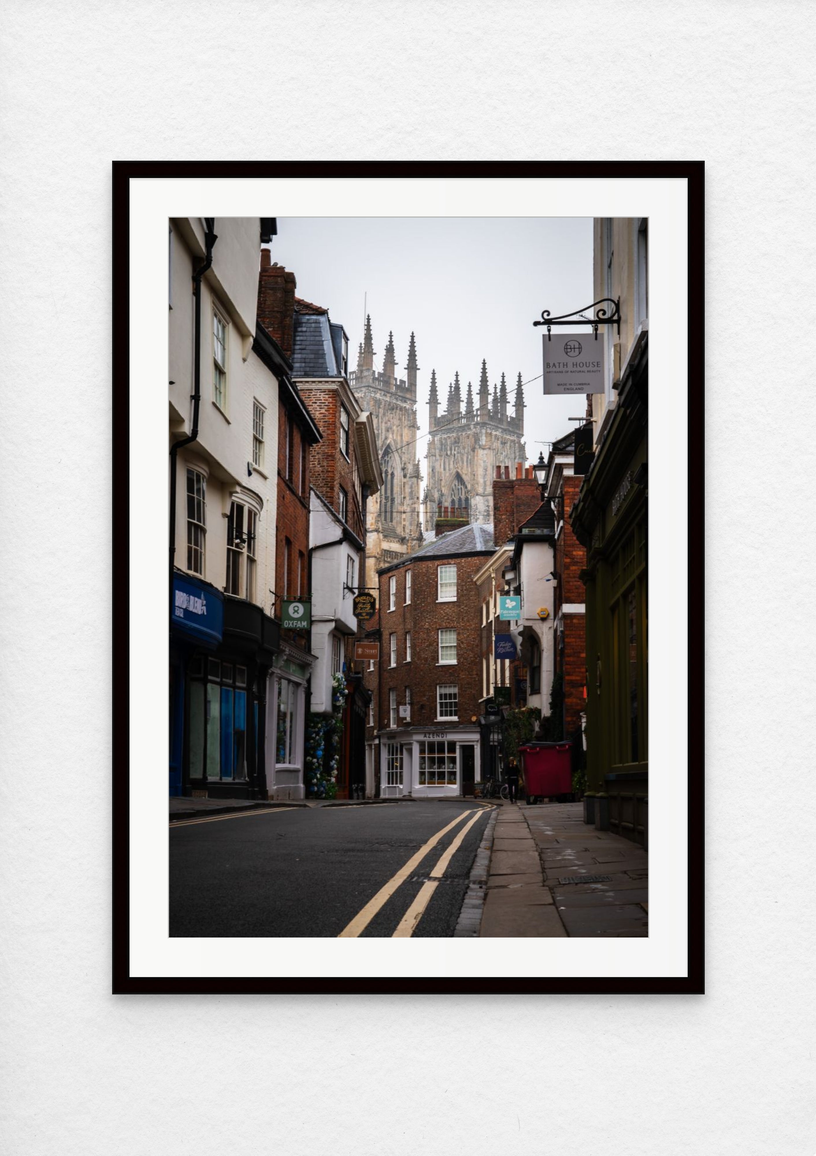 Petergate York fine art print - historic street photography