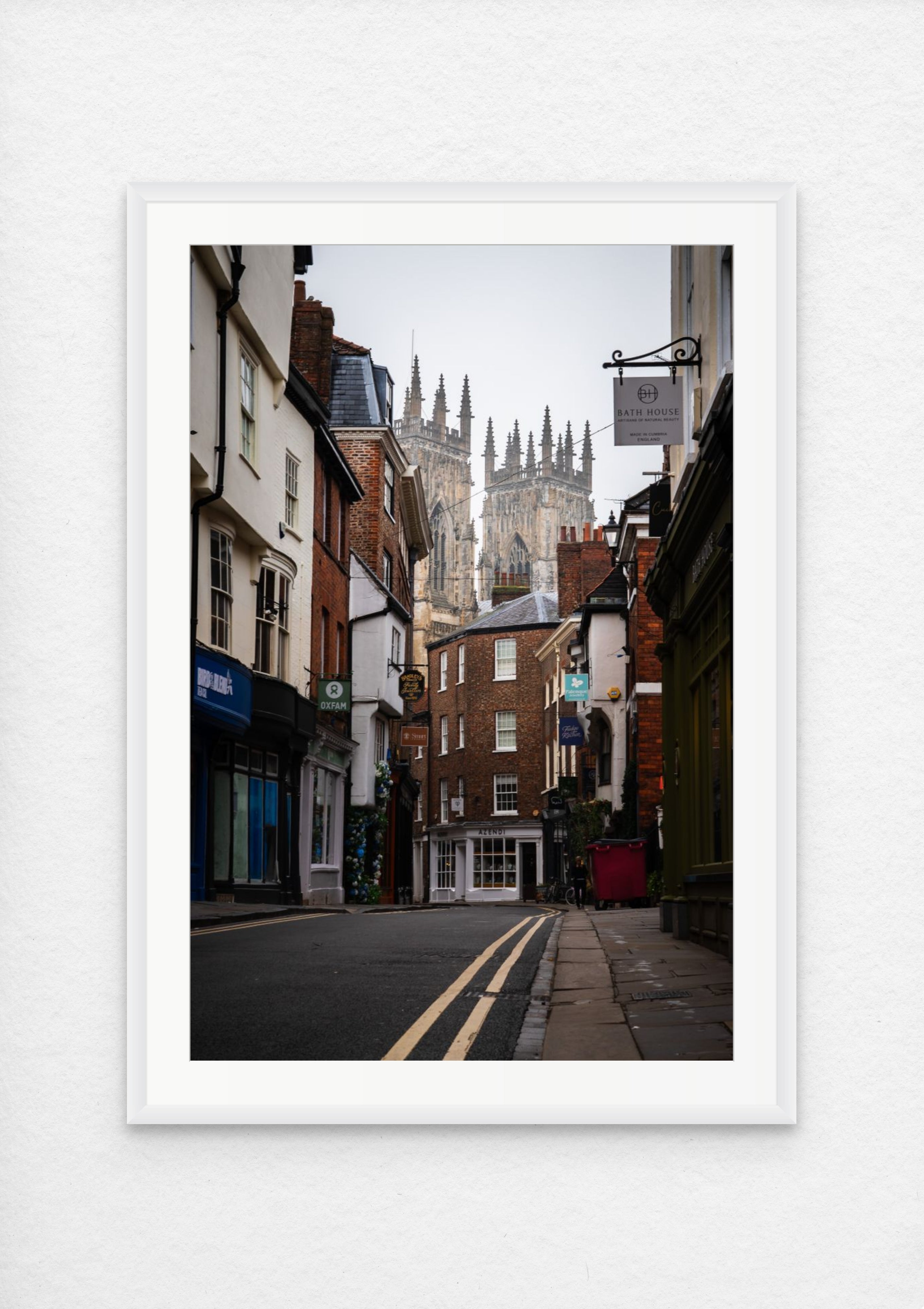 Petergate York fine art print - historic street photography
