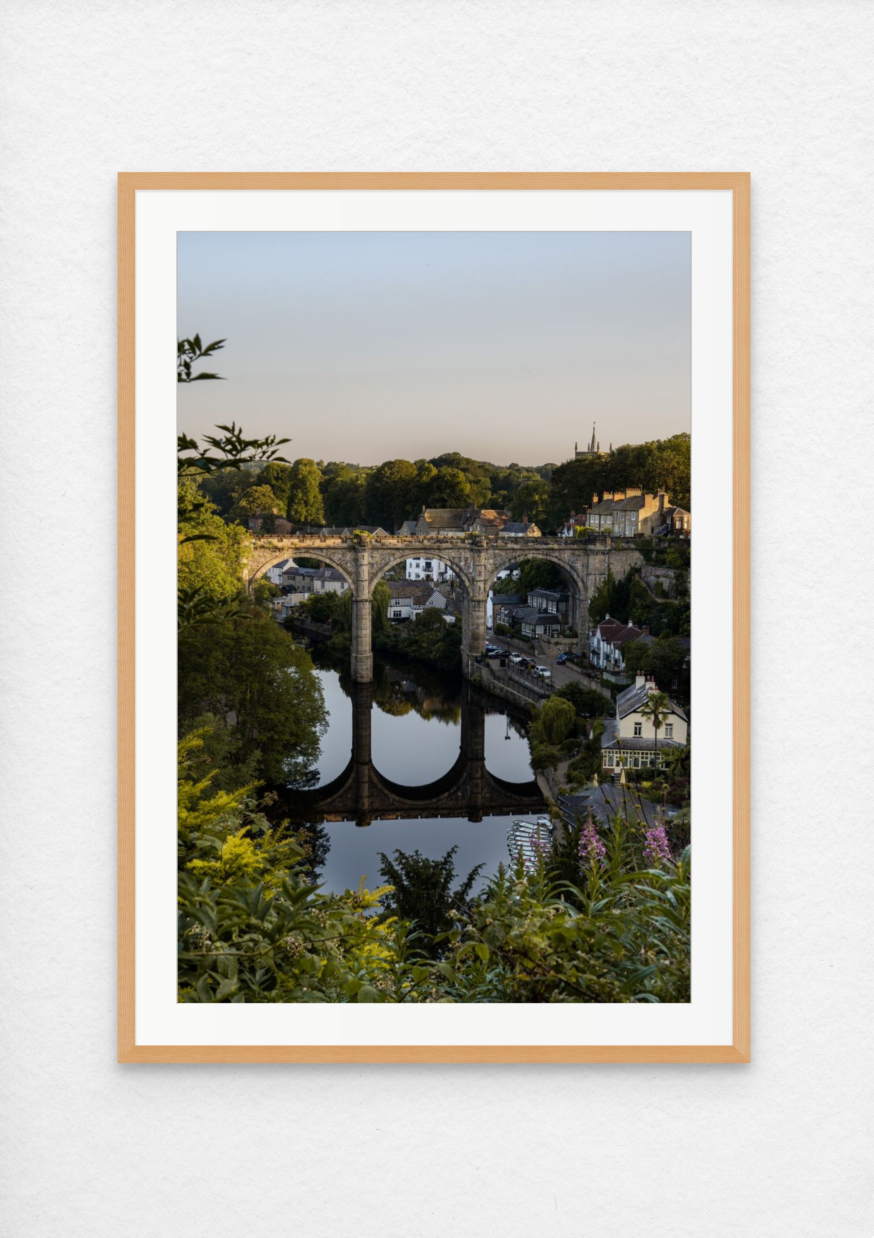 Above The River - Knaresborough Viaduct - Fine art print