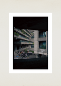 Barbican Estate architectural fine art print, Lauderdale Tower, London modernist architectural photograph