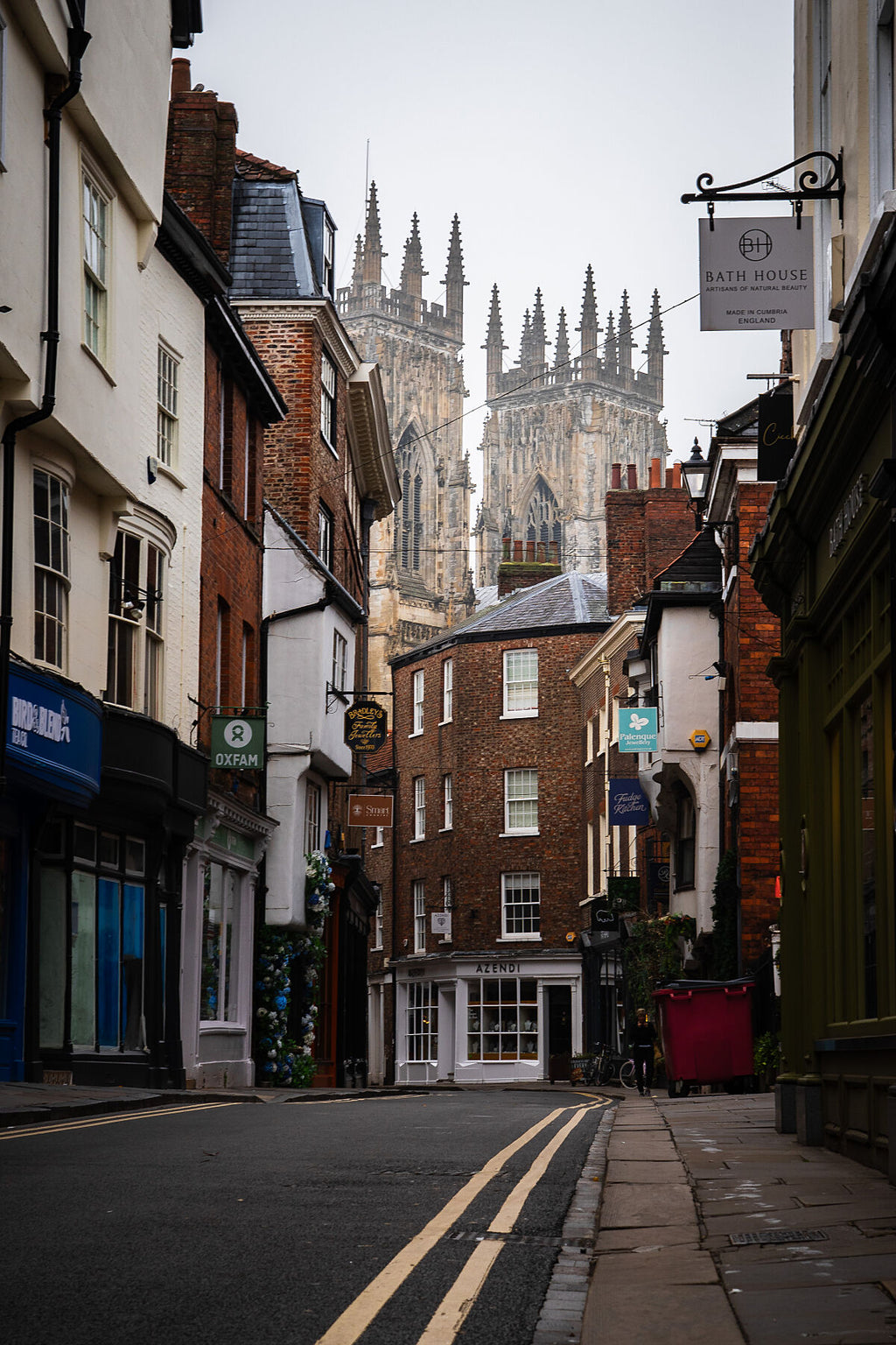 Petergate York fine art print - historic street photography
